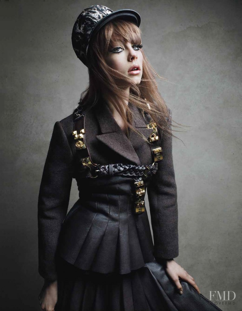 Edie Campbell featured in  It\'s A Mad, Mod World, July 2012