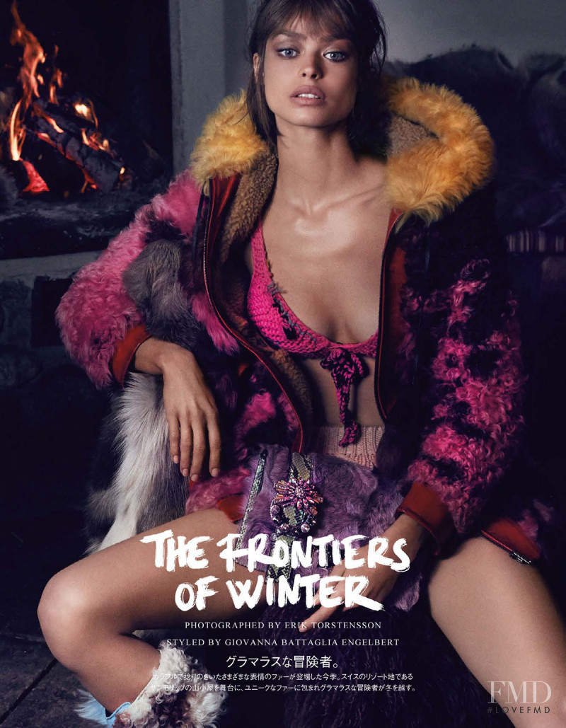 Birgit Kos featured in The Frontiers Of Winter, January 2018