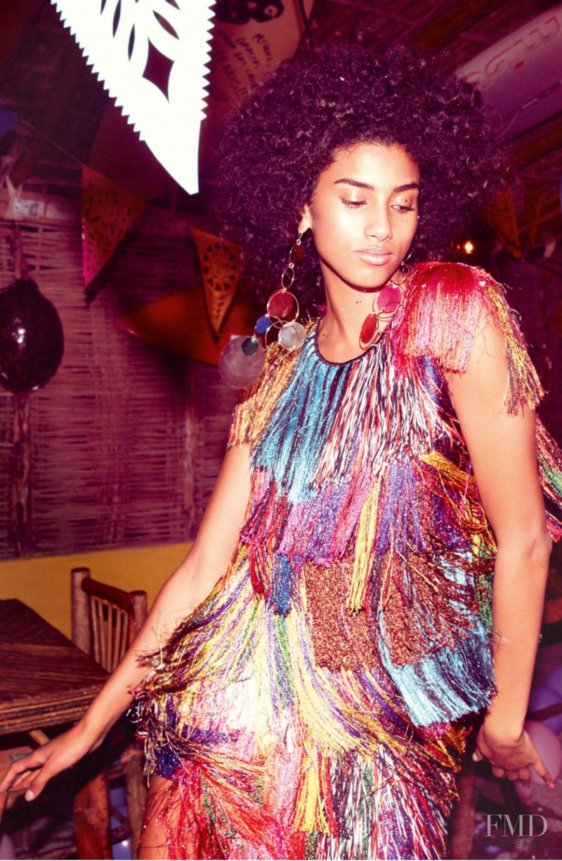 Imaan Hammam featured in Club Tropicana, November 2017