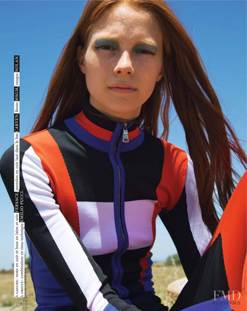 Manon Thiery featured in La Bikeuse, September 2016