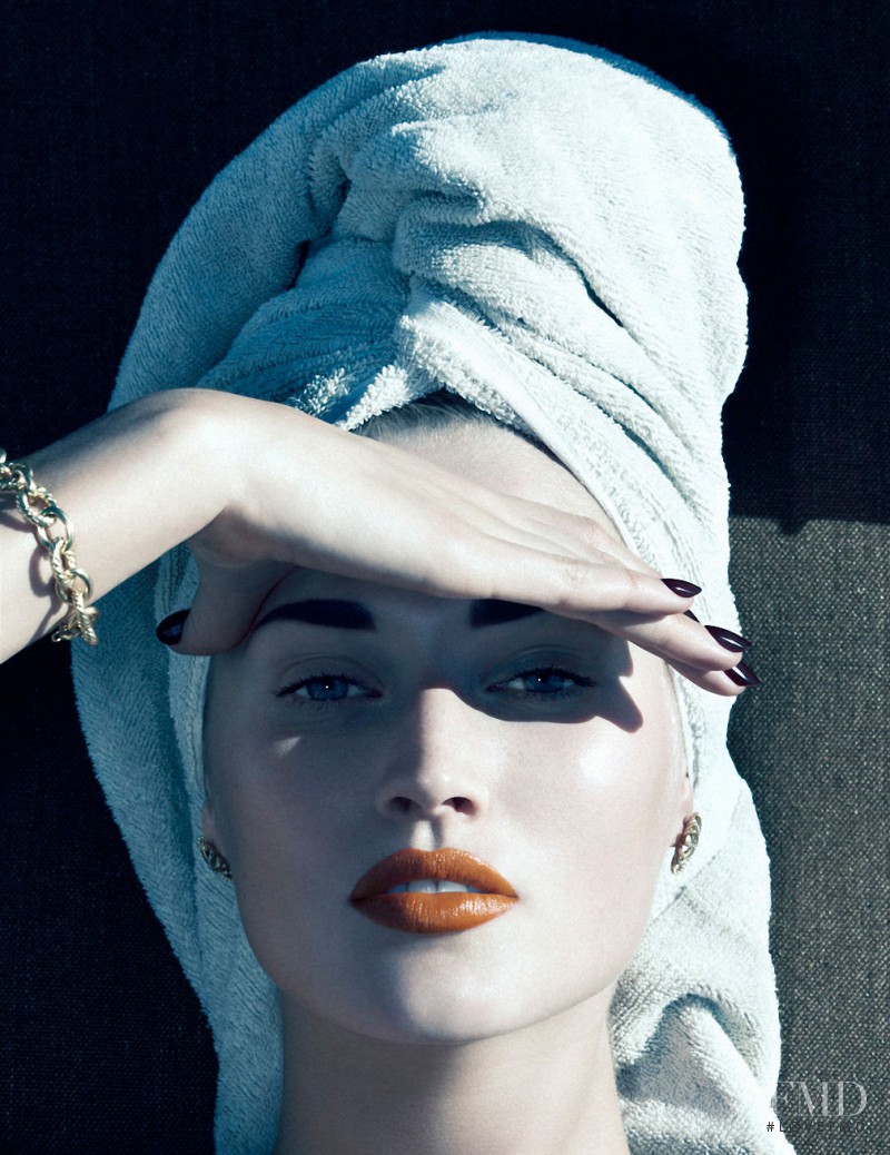 Toni Garrn featured in Vogue Beauty, June 2012