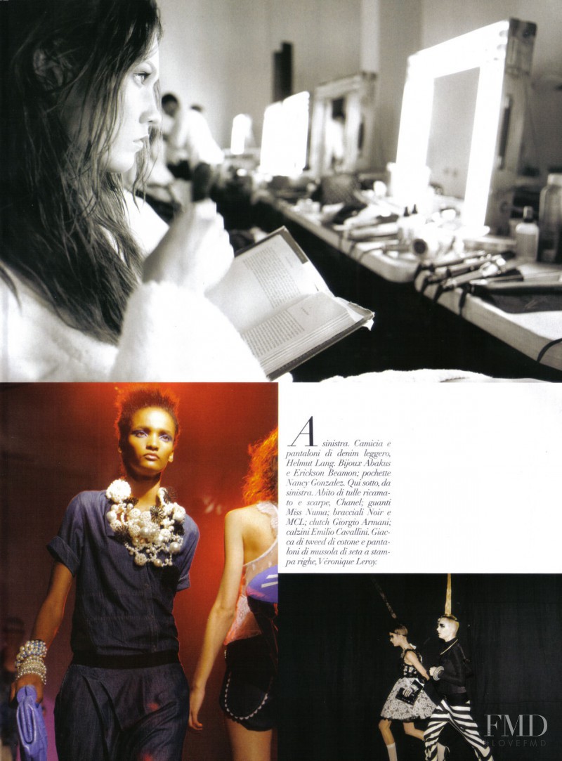 Karlie Kloss featured in Runway, January 2010