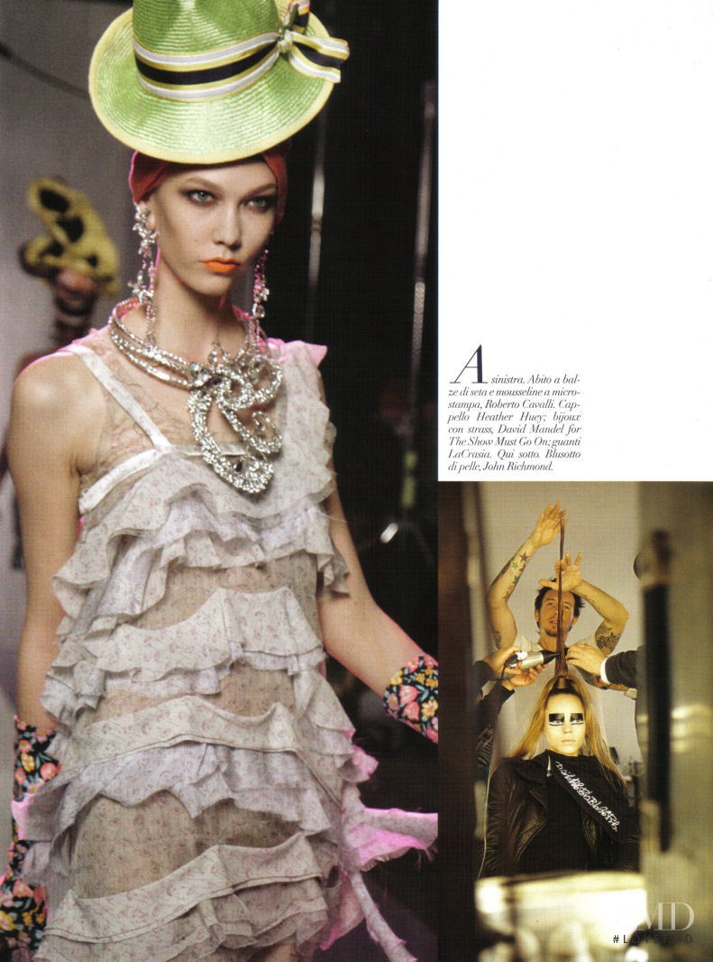 Freja Beha Erichsen featured in Runway, January 2010