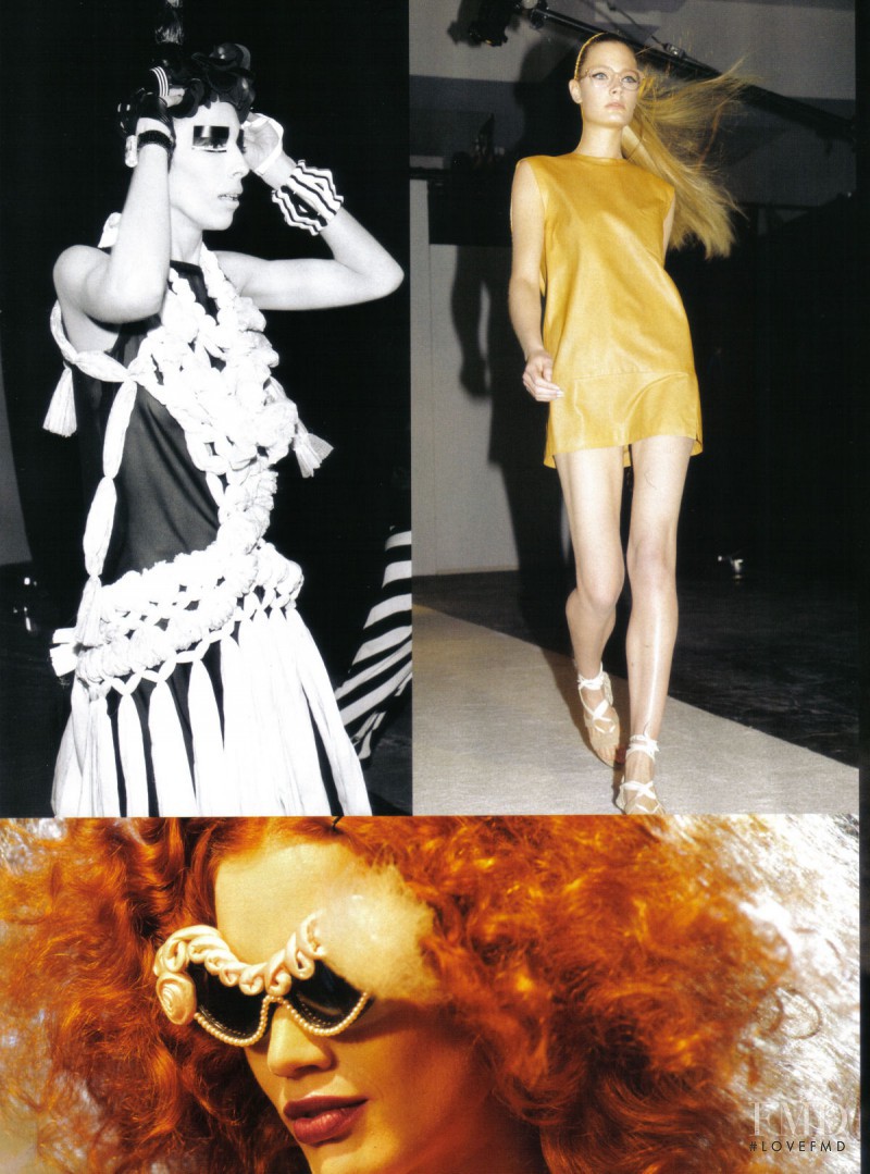 Constance Jablonski featured in Runway, January 2010
