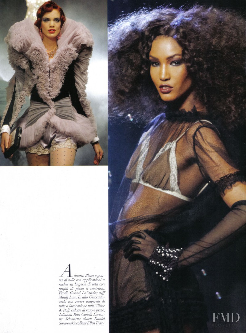 Rianne ten Haken featured in Runway, January 2010