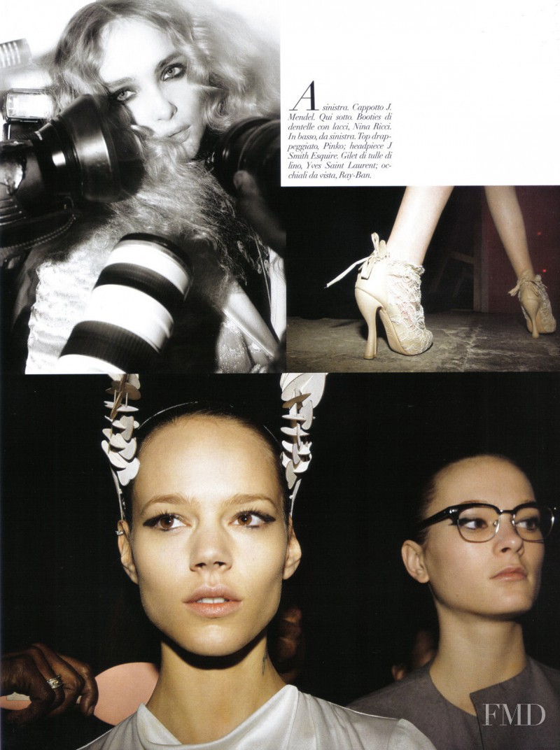 Freja Beha Erichsen featured in Runway, January 2010