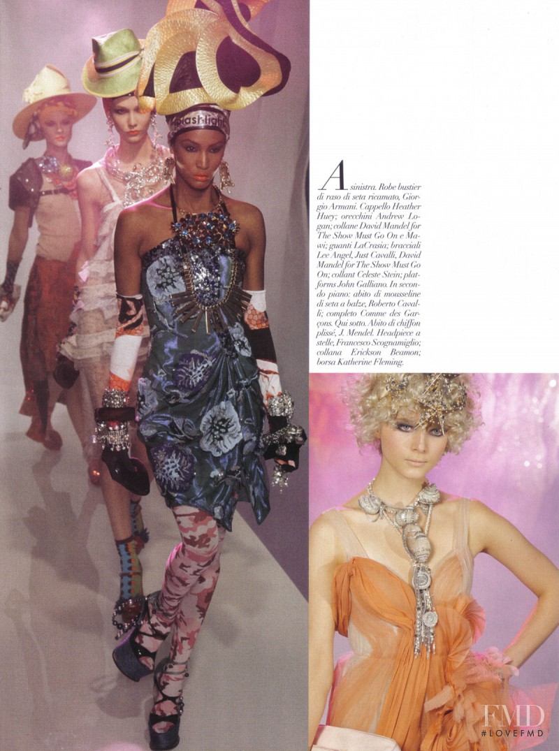 Sessilee Lopez featured in Runway, January 2010
