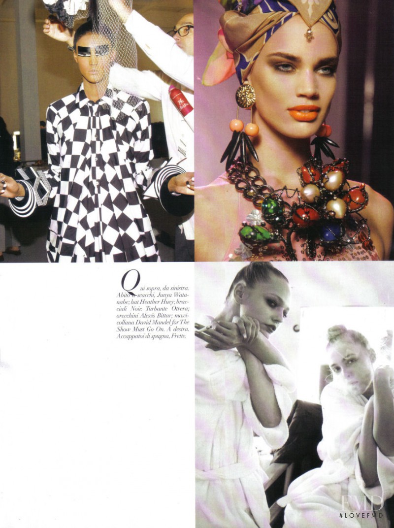 Rianne ten Haken featured in Runway, January 2010