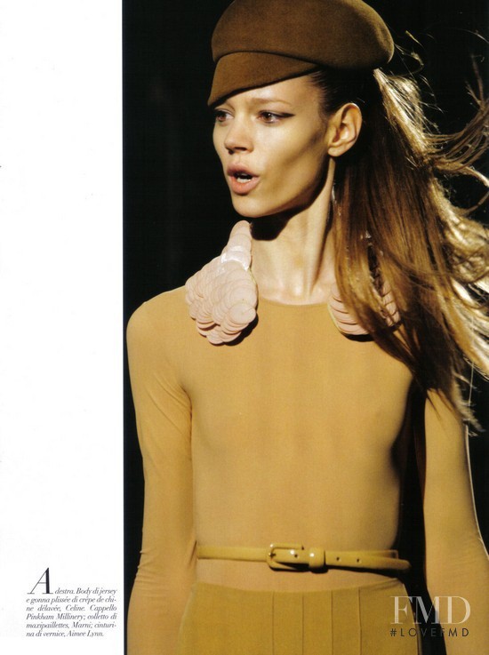 Freja Beha Erichsen featured in Runway, January 2010