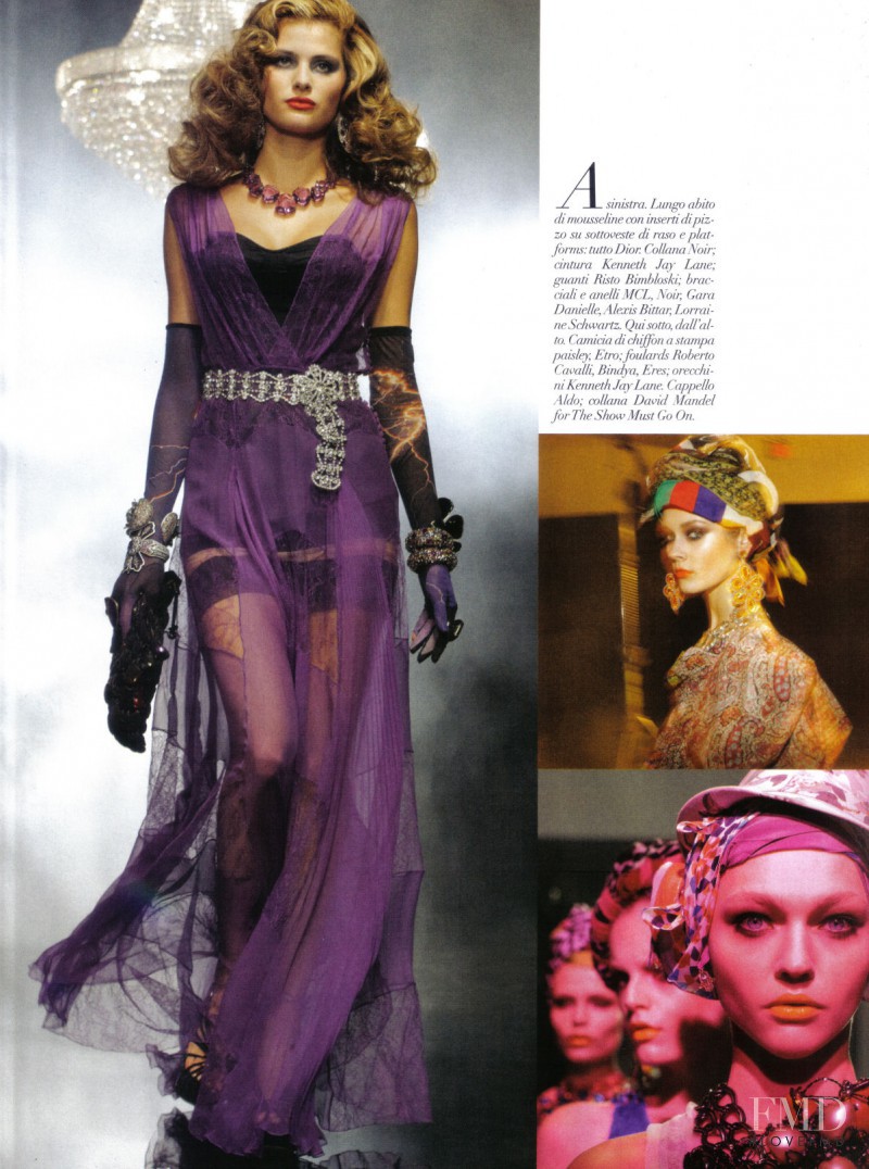 Isabeli Fontana featured in Runway, January 2010