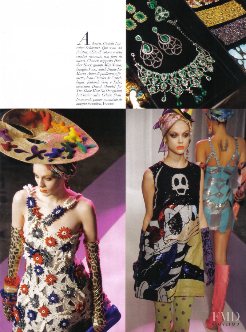 Viktoriya Sasonkina featured in Runway, January 2010