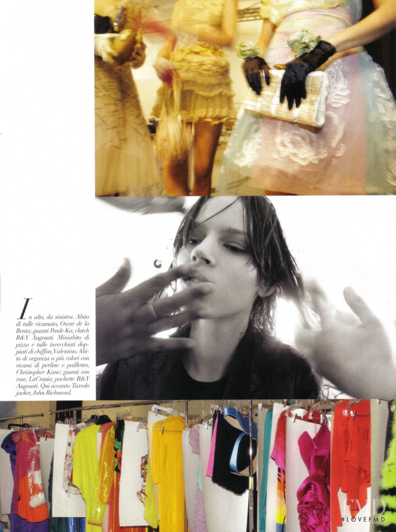 Freja Beha Erichsen featured in Runway, January 2010