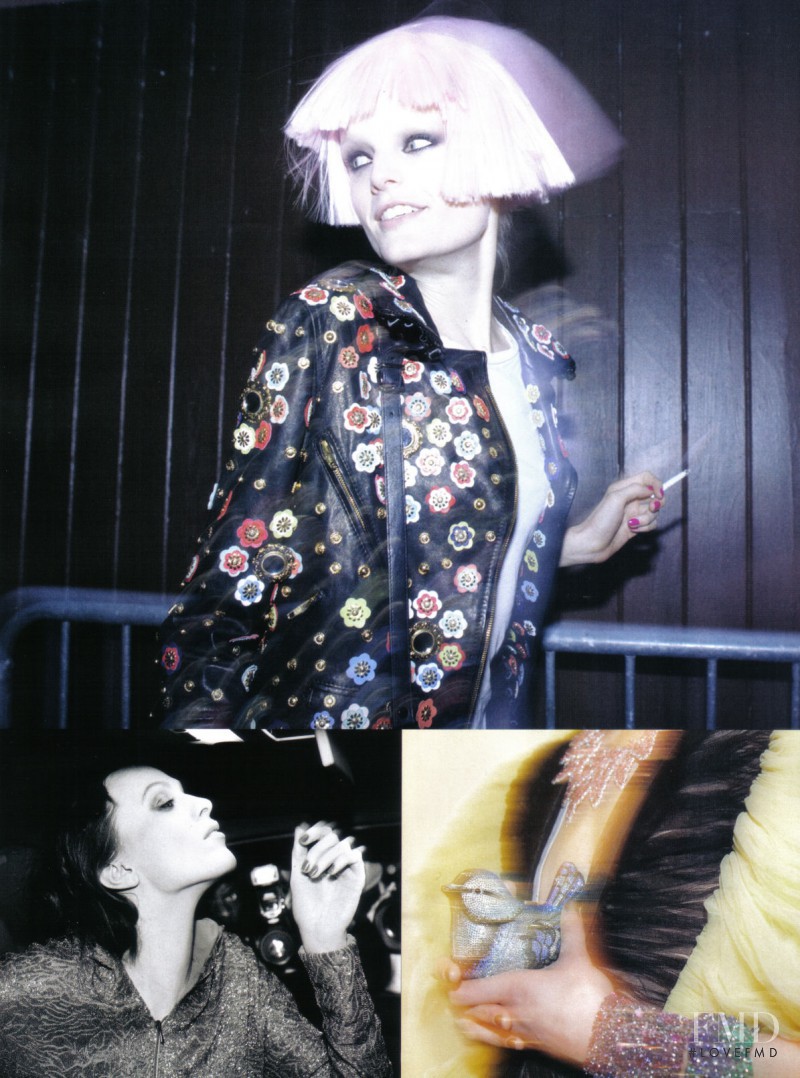 Hanne Gaby Odiele featured in Runway, January 2010