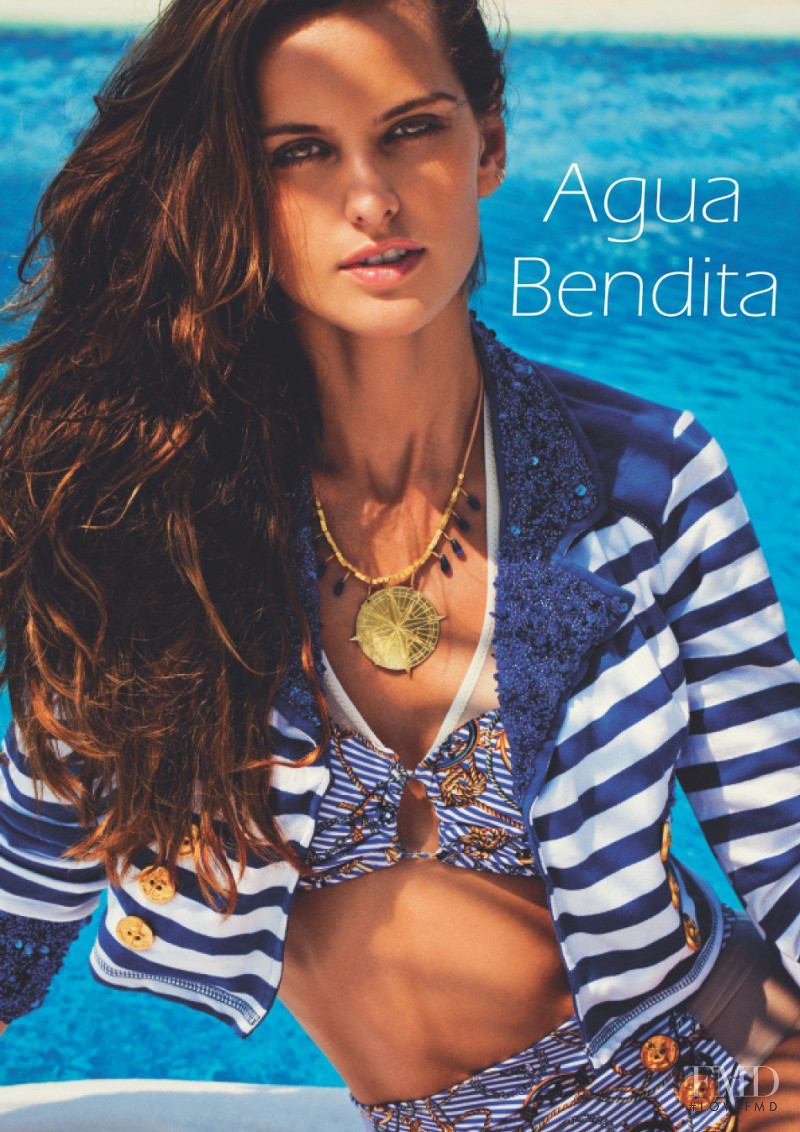 Izabel Goulart featured in Agua Bendita, September 2012