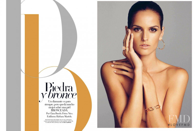 Izabel Goulart featured in Piedra y bronce, April 2012