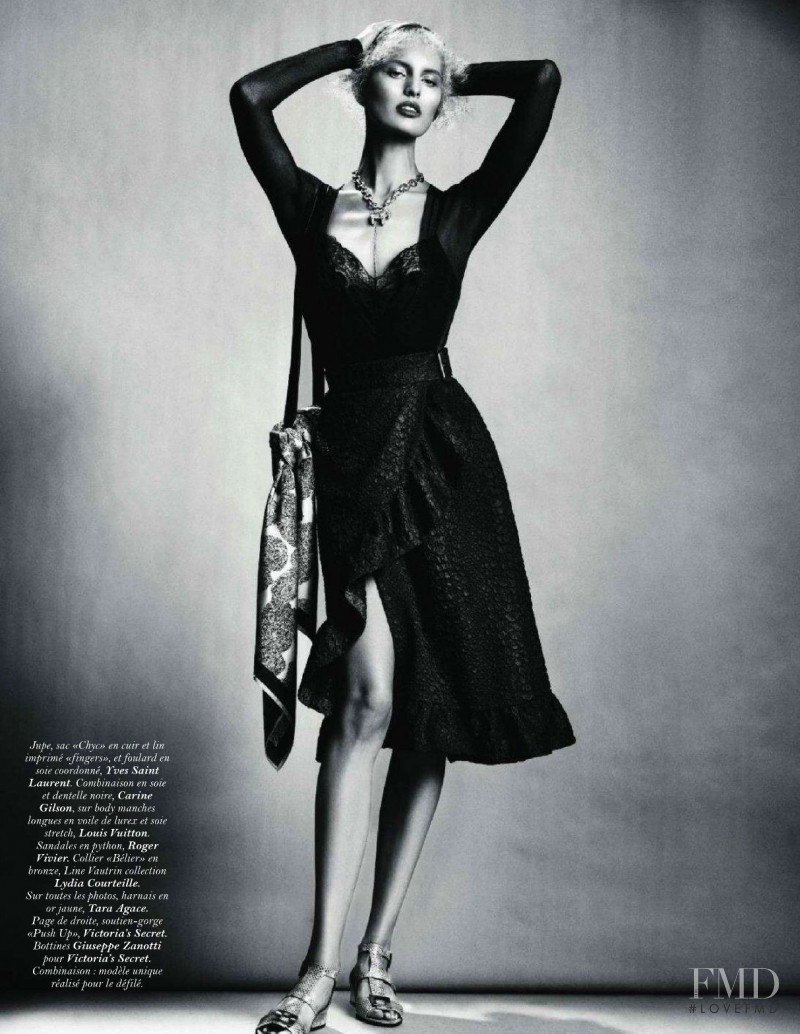 Karolina Kurkova featured in Body Secrets, March 2011