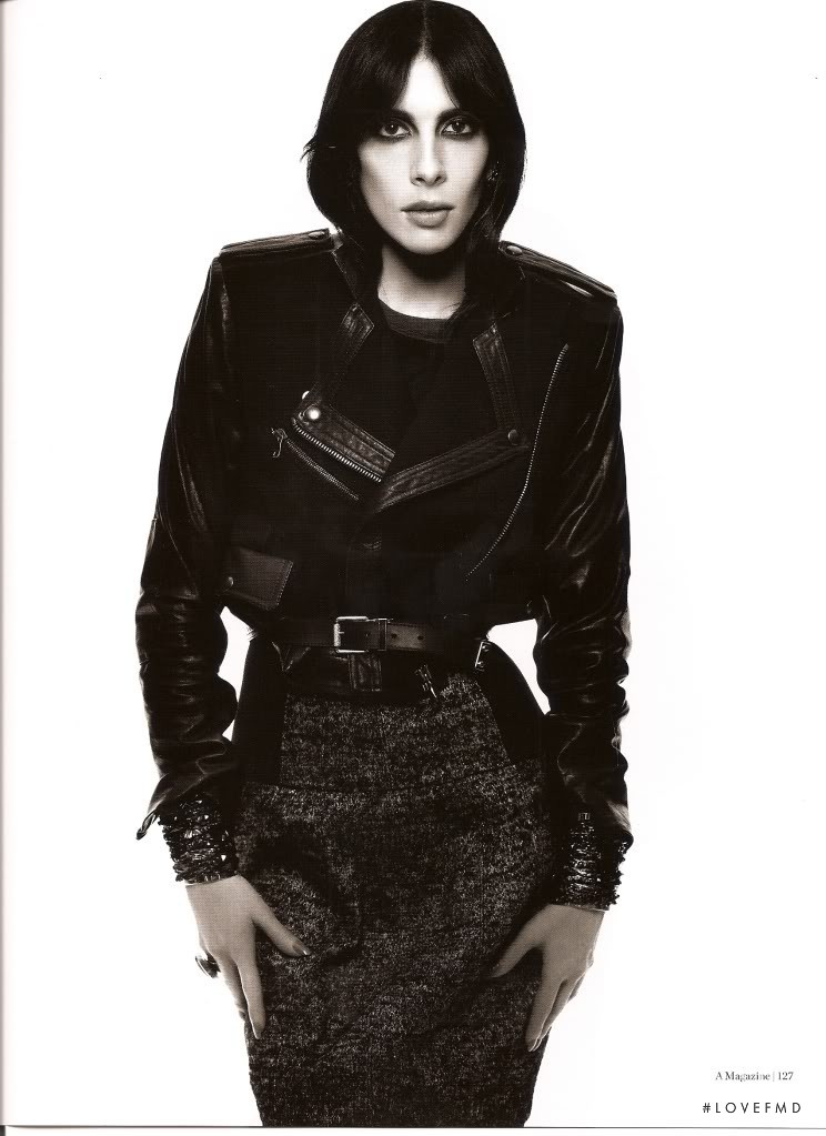 Jamie Bochert featured in Style Noir, June 2009