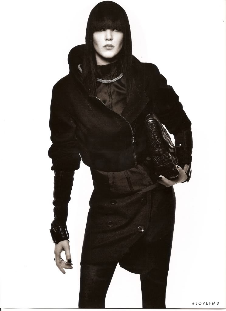 Meghan Collison featured in Style Noir, June 2009