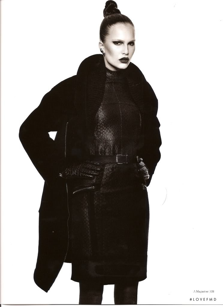 Alla Kostromicheva featured in Style Noir, June 2009