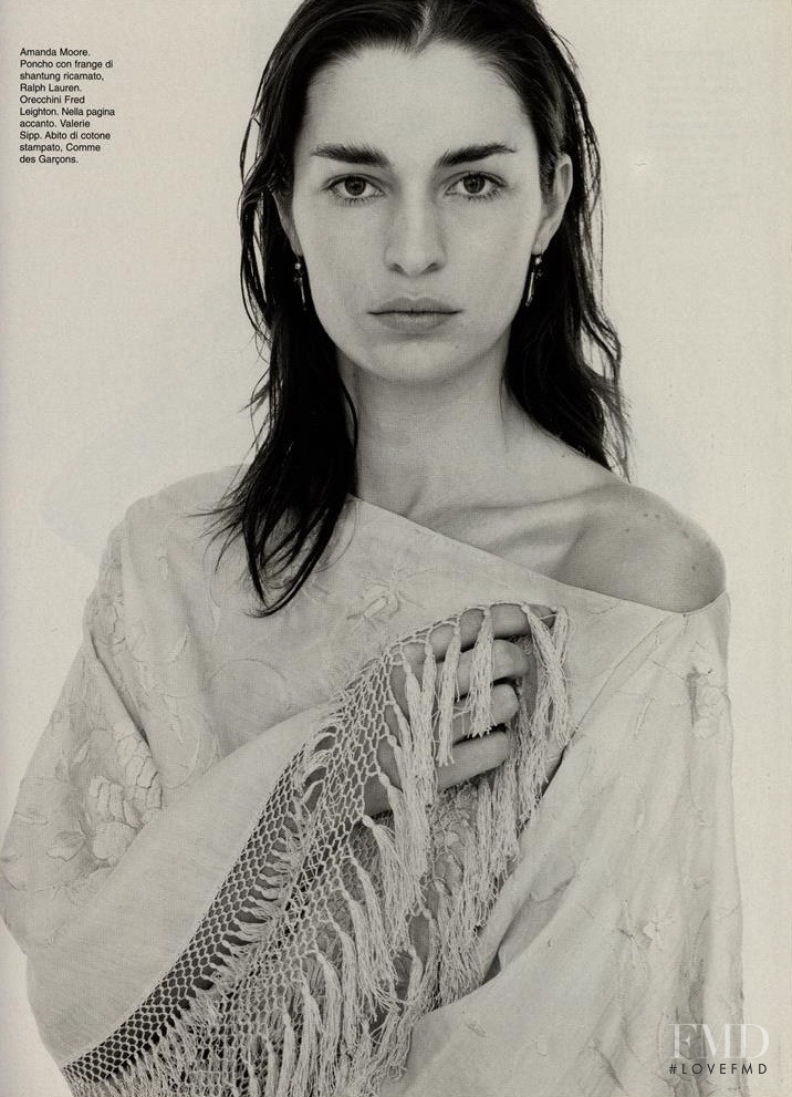 Amanda Moore featured in Portraits, January 2002