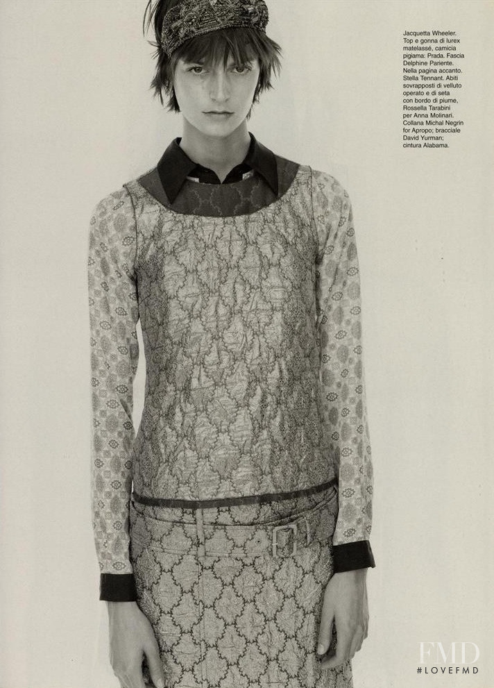 Jacquetta Wheeler featured in Portraits, January 2002