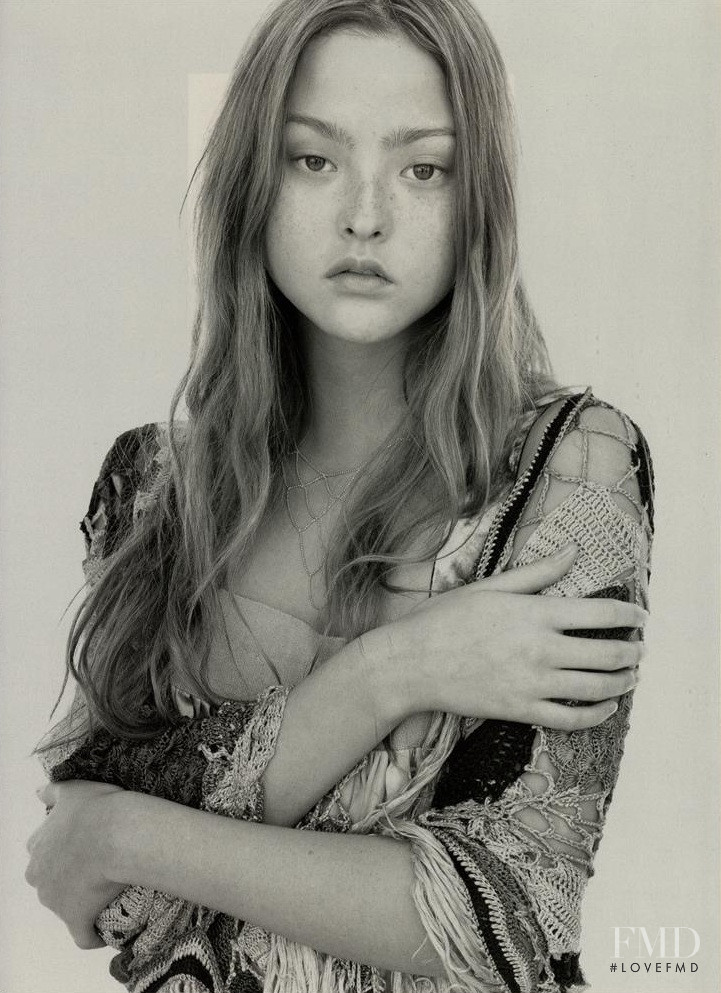 Devon Aoki featured in Portraits, January 2002