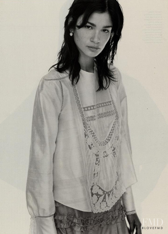 Caroline Ribeiro featured in Portraits, January 2002