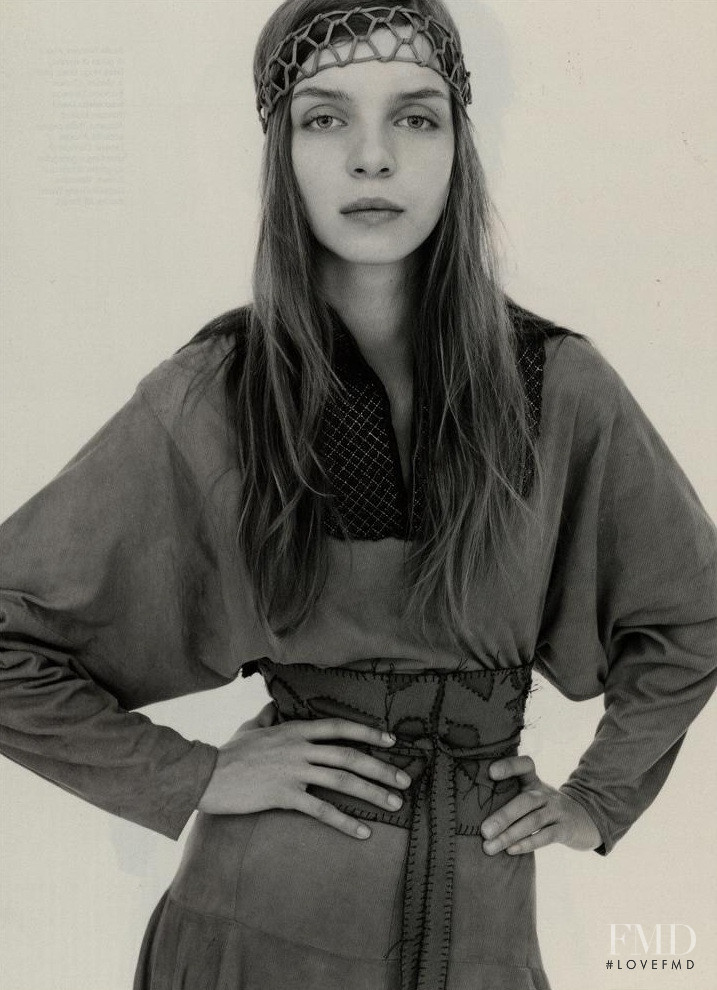 Zuzana Macasova featured in Portraits, January 2002