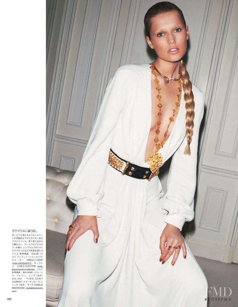 Toni Garrn featured in La Petite Bourgeoise, August 2012