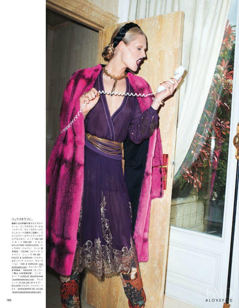 Toni Garrn featured in La Petite Bourgeoise, August 2012