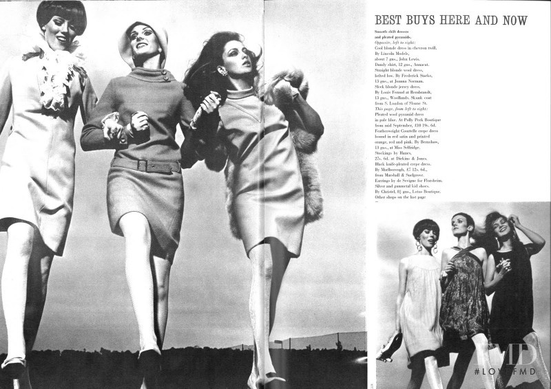 Donna Mitchell featured in Best Buys Here and Now, September 1966