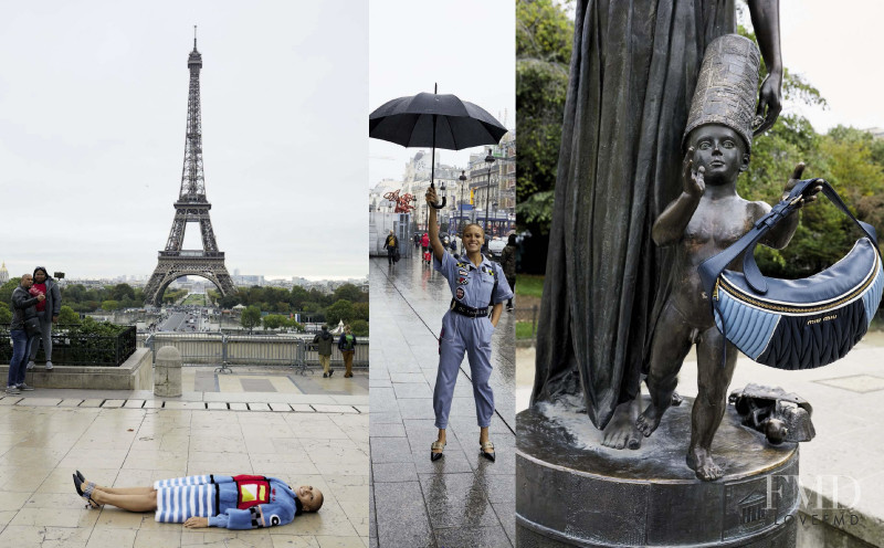 Adwoa Aboah featured in In Paris by Juergen Teller, September 2017