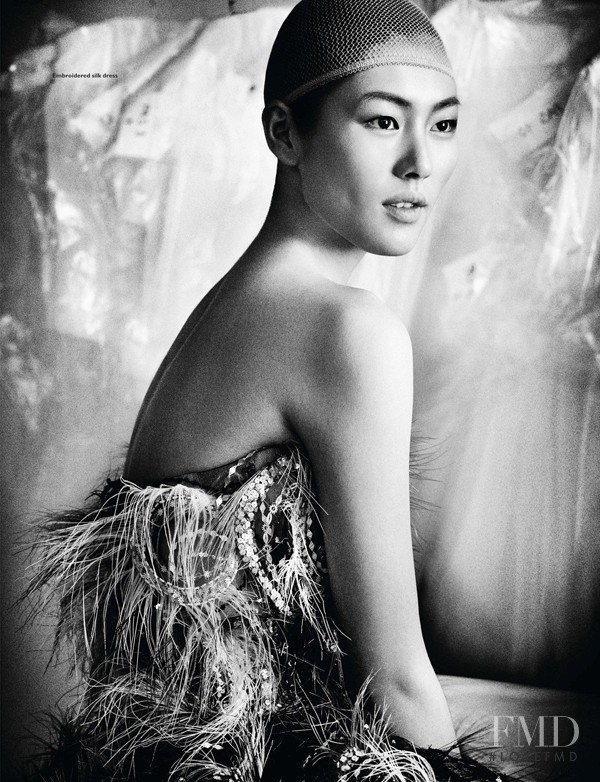 Liu Wen featured in Heavenly Creatures, June 2012