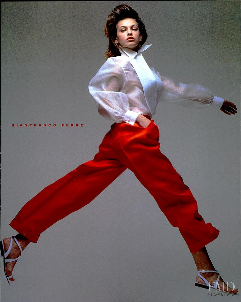 Gretha Cavazzoni featured in Segnaletica, February 1989