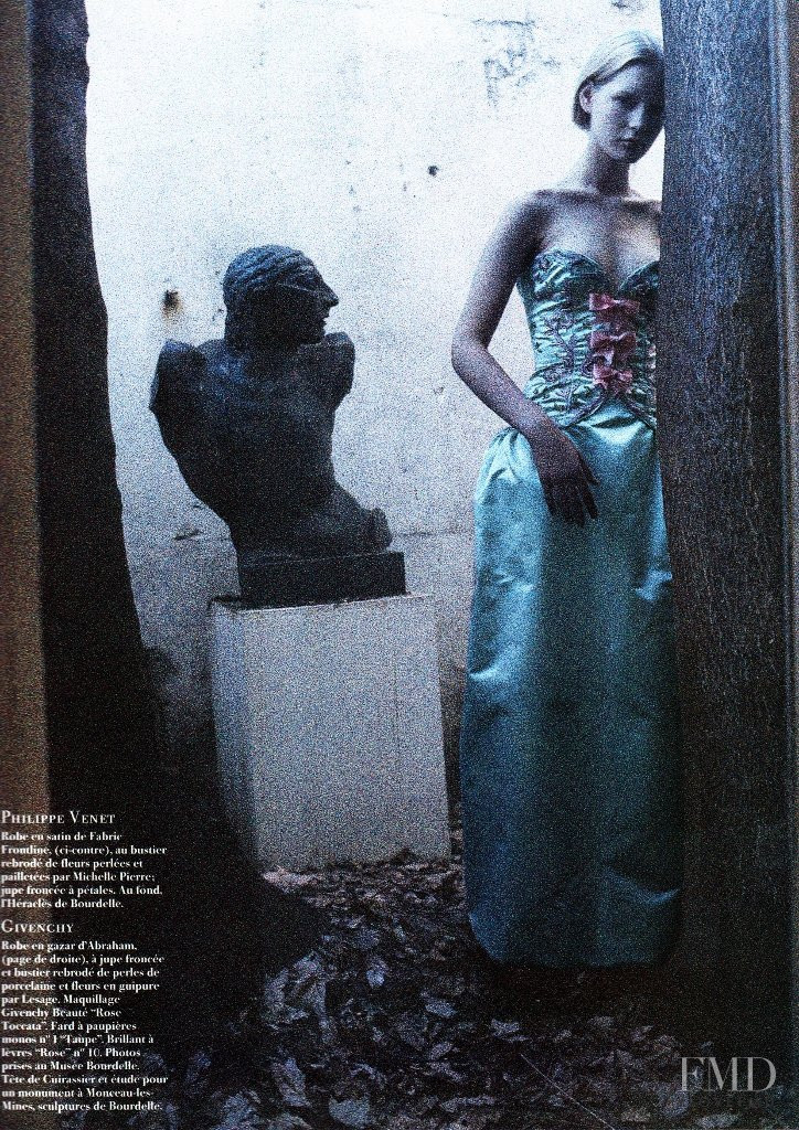 Kirsten Owen featured in La Nuit en Rose, March 1990
