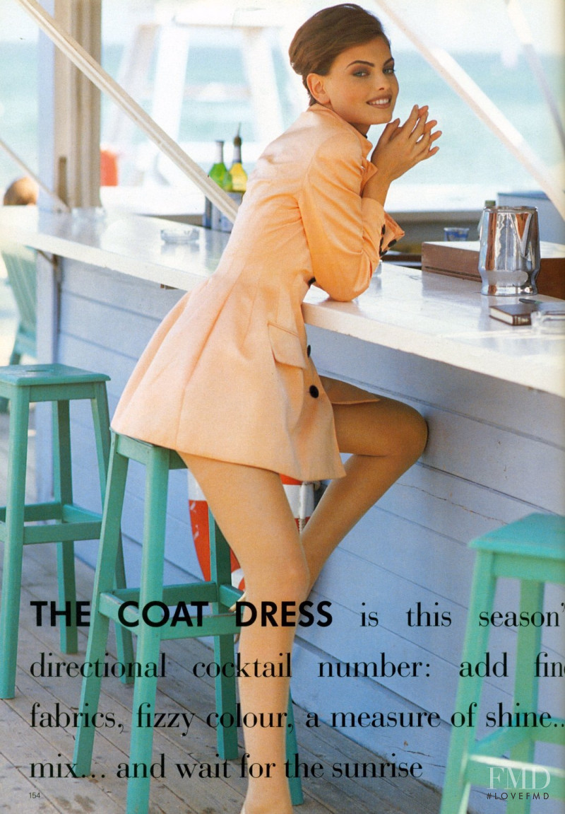 Gretha Cavazzoni featured in The Coat Dress, December 1991