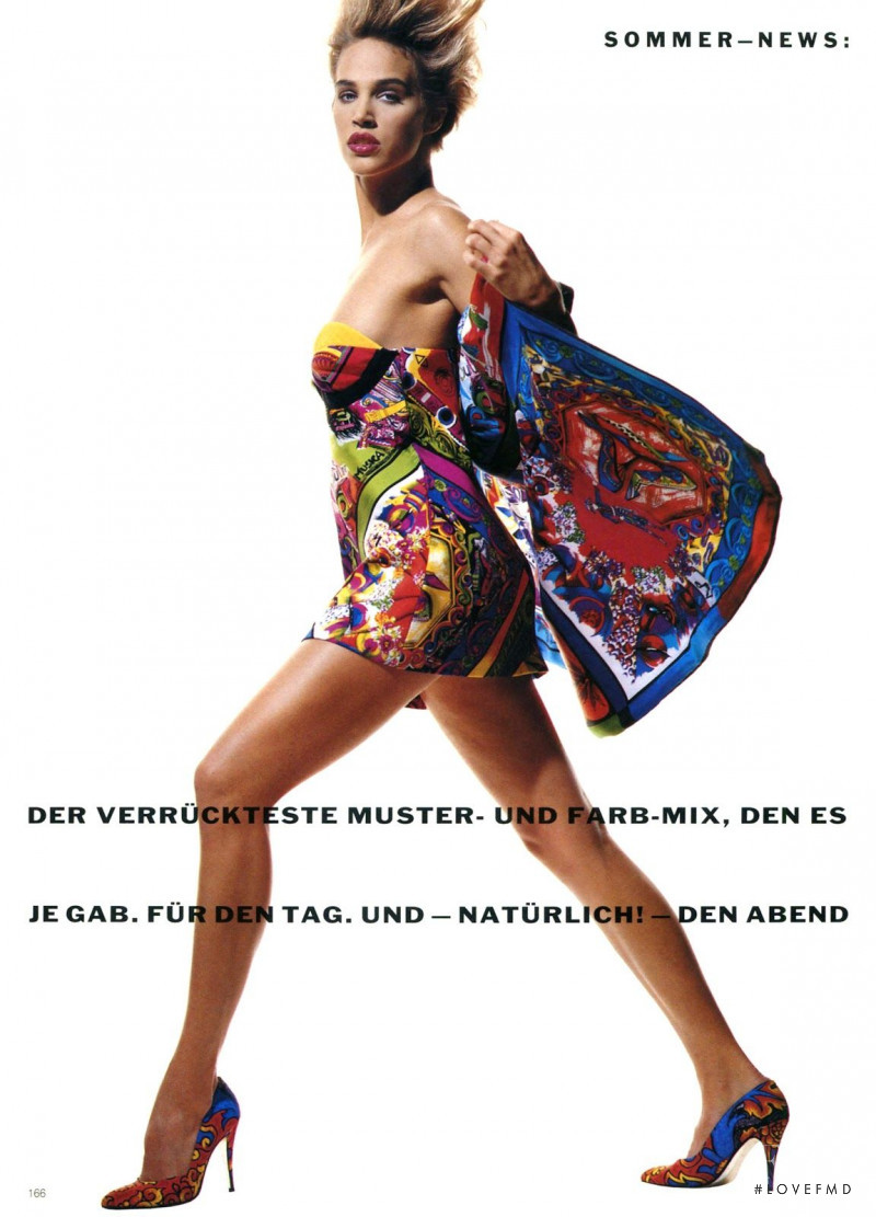 Emma Sjoberg featured in Multi Color, January 1991