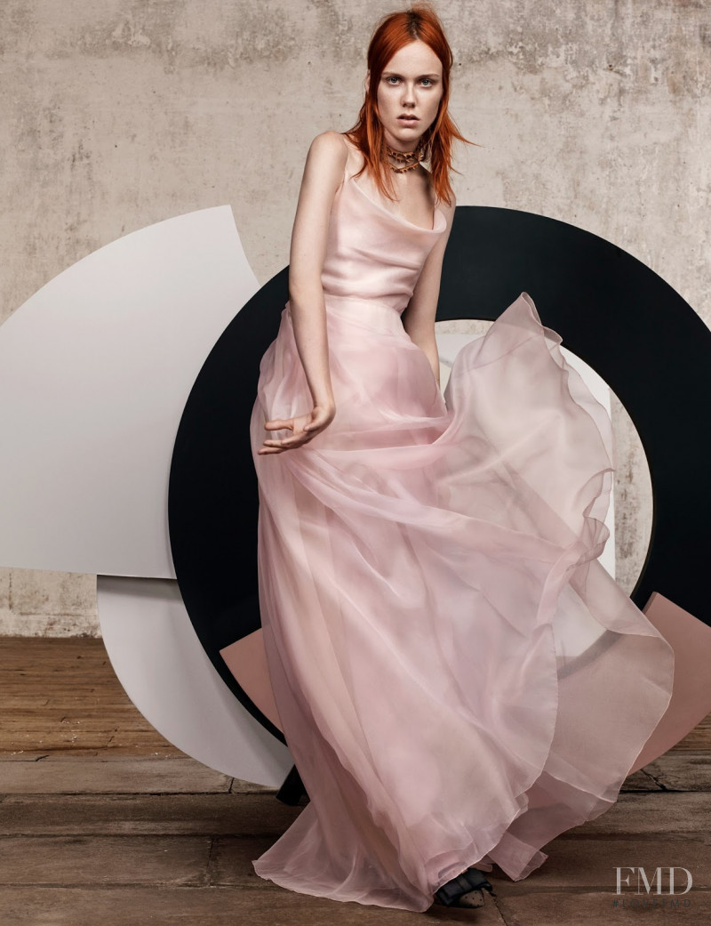 Kiki Willems featured in Dior, September 2017