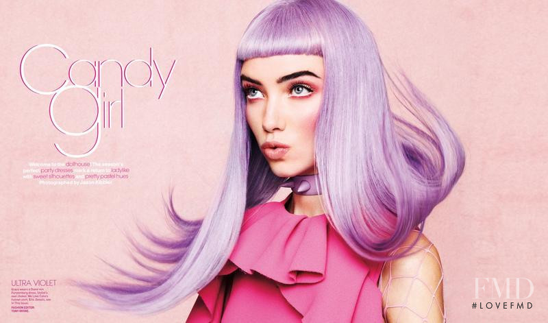 Grace Hartzel featured in Candy Girl, November 2013