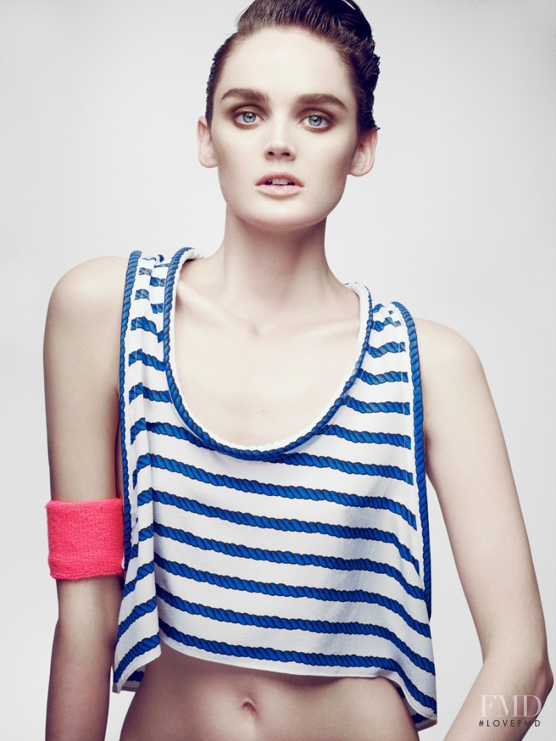 Lisa Cant featured in Sporty Chic, June 2012