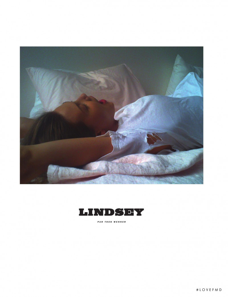 Lindsey Wixson featured in Lindsey, June 2017