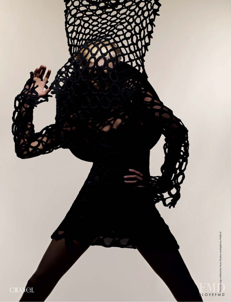 Anja Rubik featured in Anja Rubik & Jourdan, September 2008