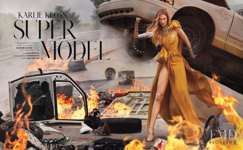 Karlie Kloss featured in Karlie Kloss Super Model, August 2017