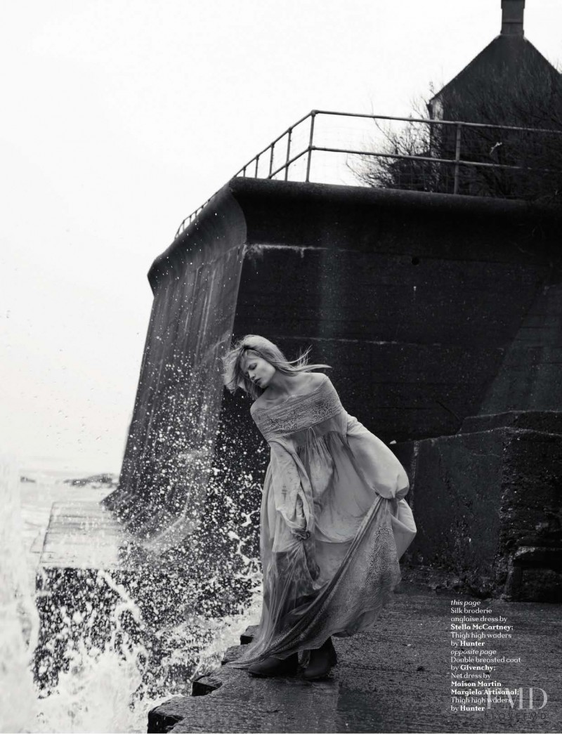 Natasha Poly featured in The Flower Of The North, September 2008