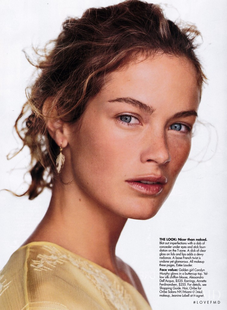 Carolyn Murphy featured in Carolyn Murphy, February 2002