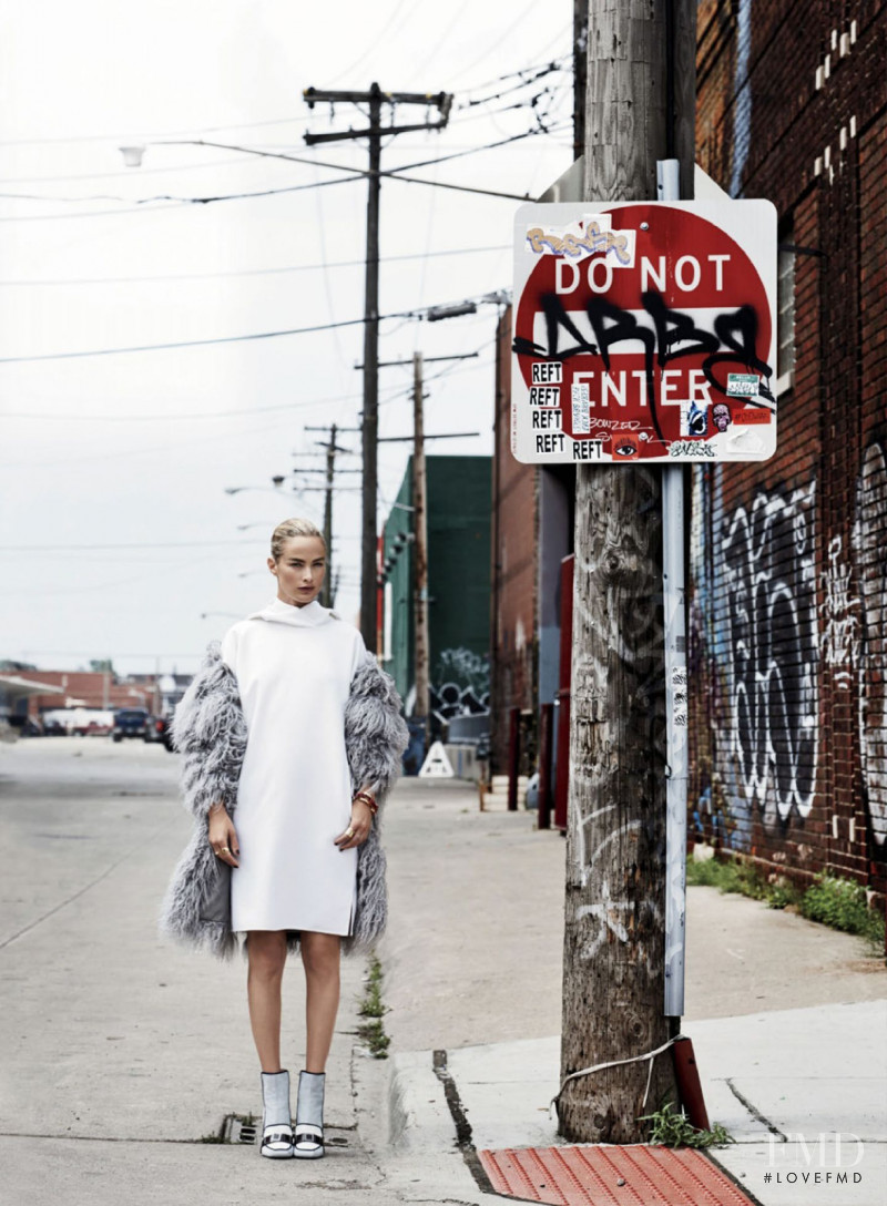 Carolyn Murphy featured in Industrial Revolution, September 2014