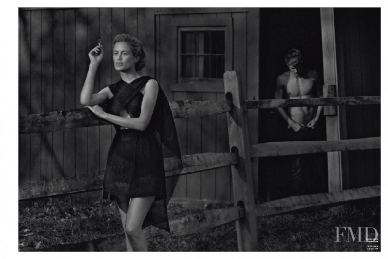 Carolyn Murphy featured in Cabin Fever, February 2010