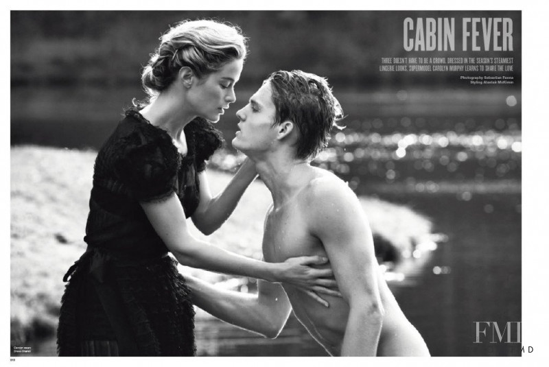 Carolyn Murphy featured in Cabin Fever, February 2010