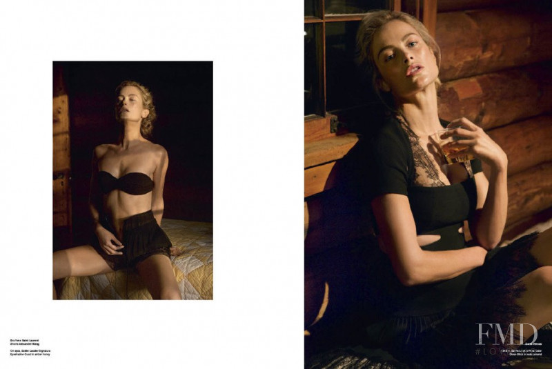 Carolyn Murphy featured in Cabin Fever, February 2010