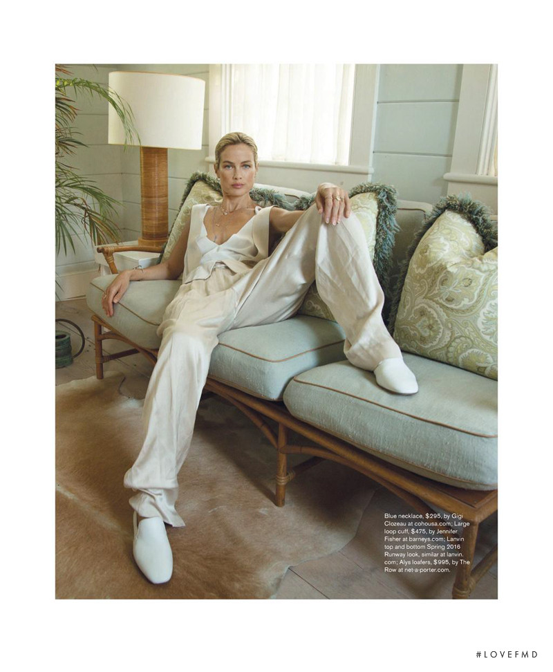 Carolyn Murphy featured in American Beauty, July 2016